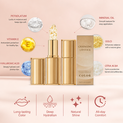 Color-Changing Lip Balm – Long-Lasting Hydration & Natural Shine