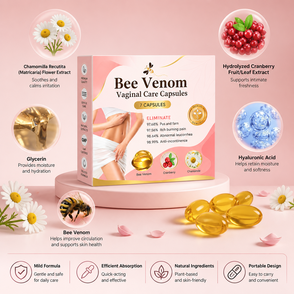 Gentle Intimate Care Capsules – Refreshing Moisture & Comfort Formula