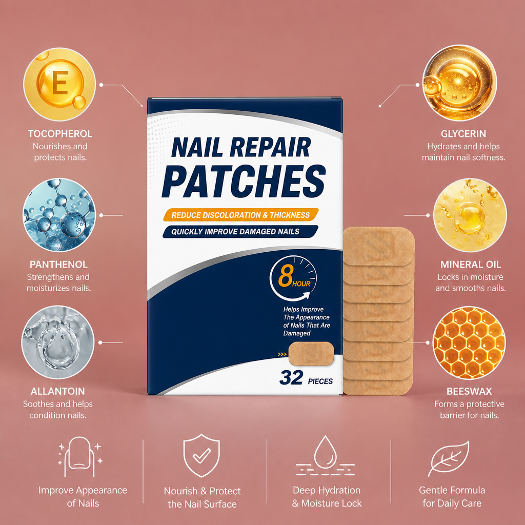 Nail Care Peel-Off Patch – Nourishing Treatment For Healthy-Looking Nails