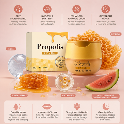 Honey Lip Sleeping Mask – Deep Overnight Hydration for Soft, Smooth Lips