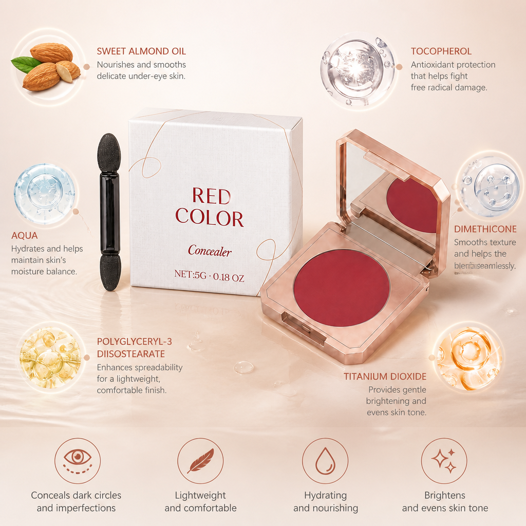 Brightening Eye Concealer – Lightweight Coverage For A Smooth Finish