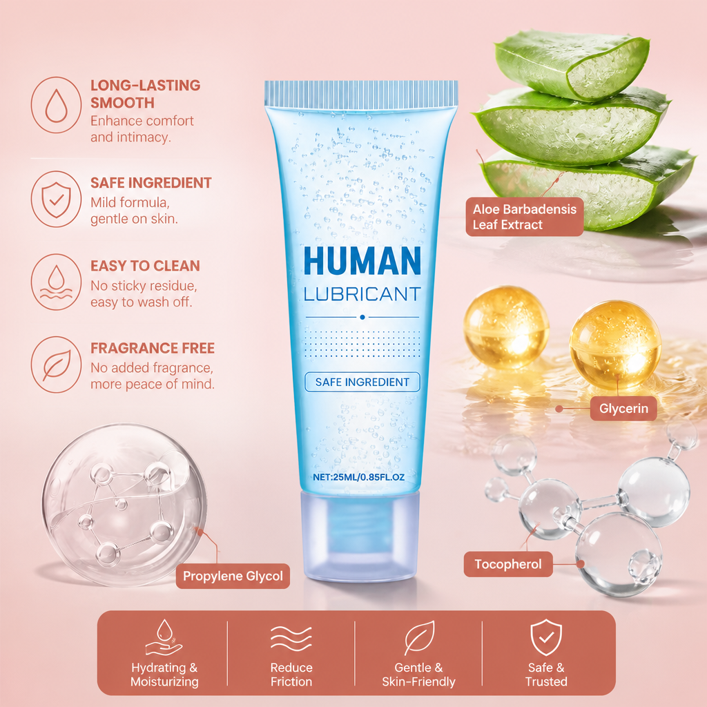 Hydrating Personal Lubricant Gel – Smooth Comfort With Aloe Vera Care