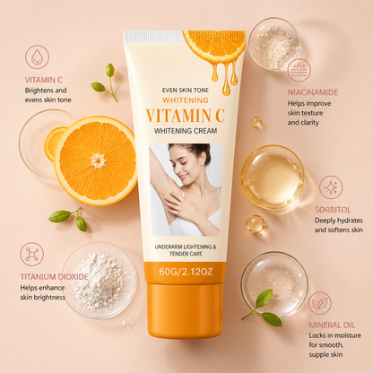Brightening Underarm Cream for Smoother, Even-Looking Skin