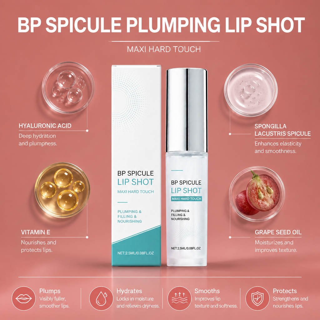 Hydrating Lip Plumping Serum – Lightweight Moisture & Smooth Finish