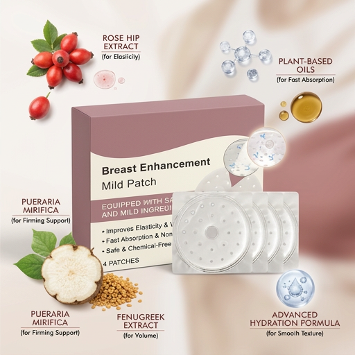 Hydrating Breast Care Patch for Smoother, Firmer-Looking Skin