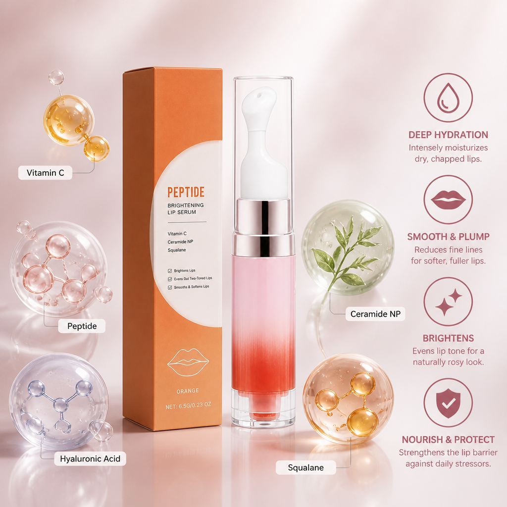 Brightening Lip Serum – Deep Hydration for Smooth, Plump-Looking Lips