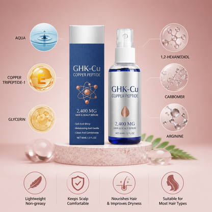 Air Scalp Serum With Copper Peptide For Lightweight Hair Care