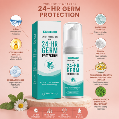 Whitening Toothpaste Foam – Fresh Daily Care For A Brighter Smile