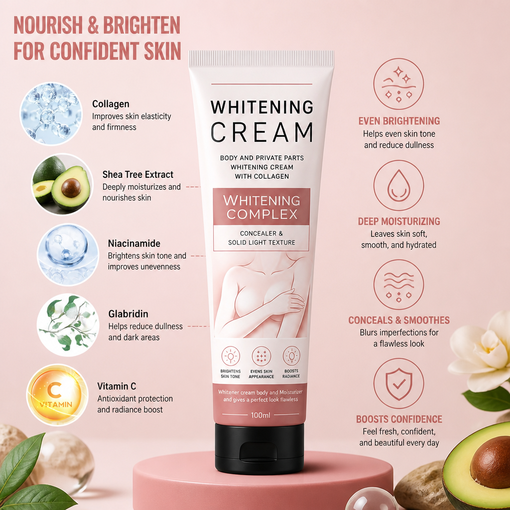 Brightening Underarm Cream for Smooth, Even-Looking Skin