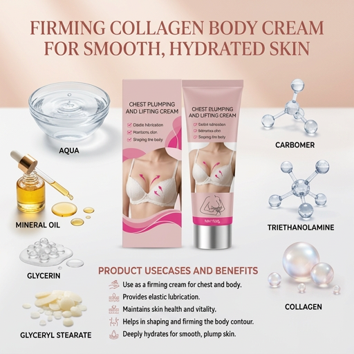 Firming Collagen Body Cream for Smooth, Hydrated Skin