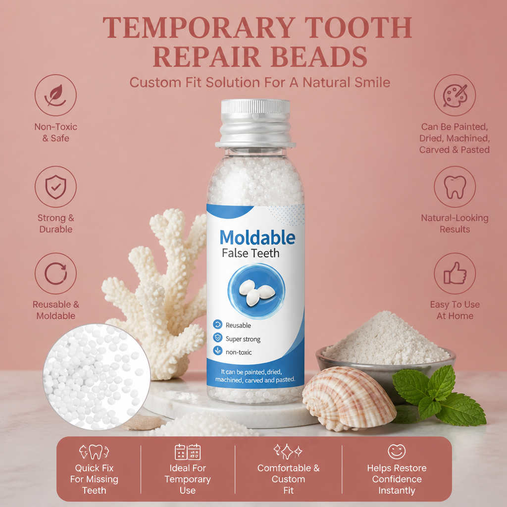 Temporary Tooth Repair Beads – Custom Fit Solution For A Natural Smile
