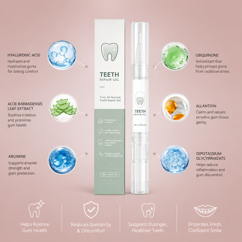 Teeth Repair Gel – Gentle Formula For Fresh-Looking Smiles