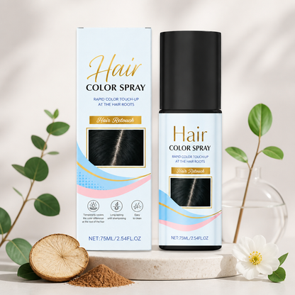 Temporary Root Touch Up Hair Color Spray For Quick Coverage