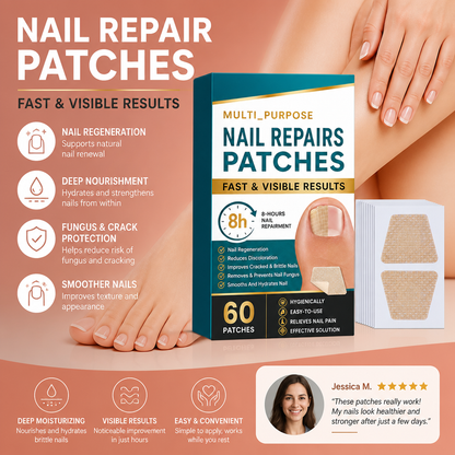 Nail Repair Patches – Nourishing Care For Stronger-Looking Nails
