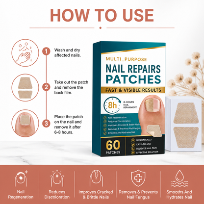 Nail Repair Patches – Nourishing Care For Stronger-Looking Nails