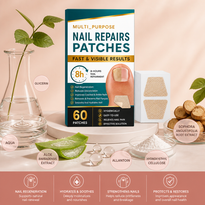 Nail Repair Patches – Nourishing Care For Stronger-Looking Nails