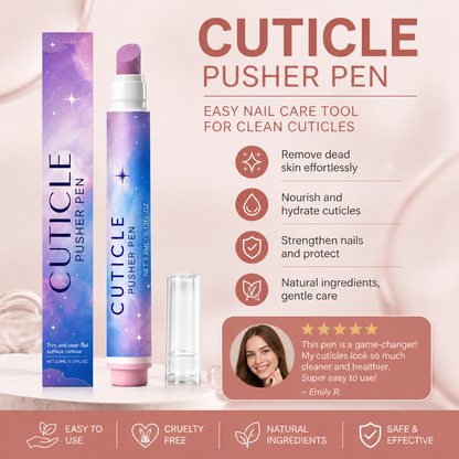 Cuticle Pusher Pen – Easy Nail Care Tool For Clean Cuticles