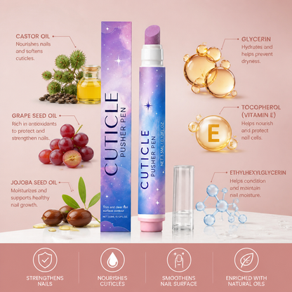 Cuticle Pusher Pen – Easy Nail Care Tool For Clean Cuticles