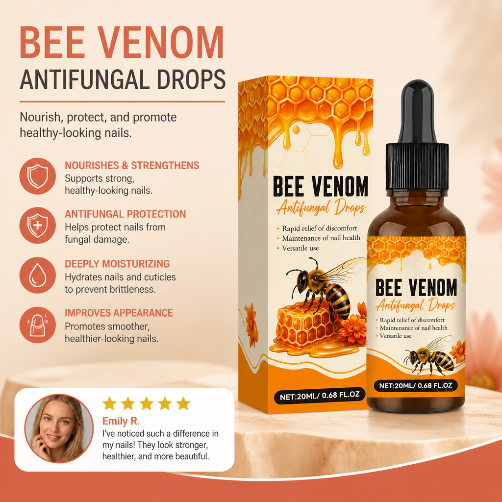 Bee Venom Nail Care Drops – Nourishing Formula For Healthy-Looking Nails