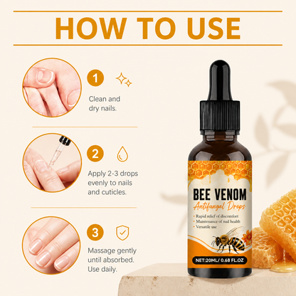 Bee Venom Nail Care Drops – Nourishing Formula For Healthy-Looking Nails