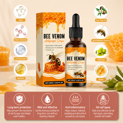 Bee Venom Nail Care Drops – Nourishing Formula For Healthy-Looking Nails