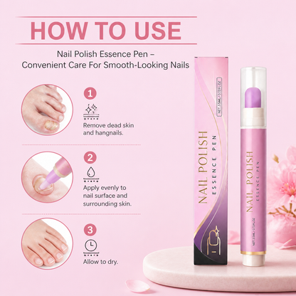 Nail Polish Essence Pen – Convenient Care For Smooth-Looking Nails