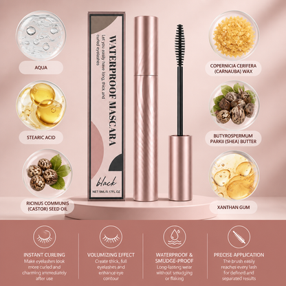 Curling Mascara – Volumizing Formula For Defined Lashes