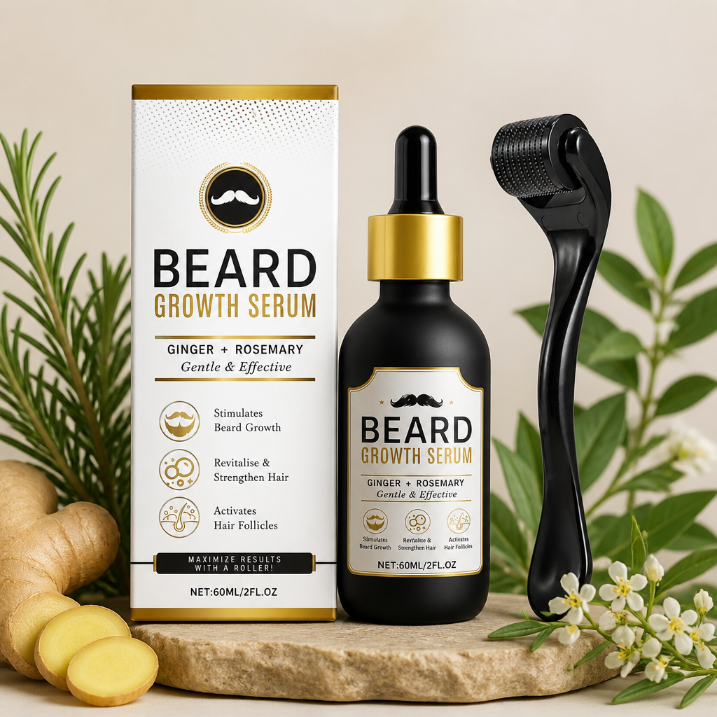 Beard Care Serum – Nourishing Formula For Fuller-Looking Facial Hair