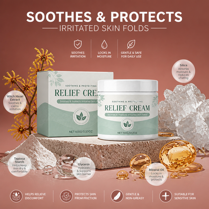 Intertrigo Relief Cream – Soothes & Protects Irritated Skin Folds