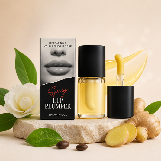 Korean Spicy Lip Plumper Gloss – Fuller-Looking Lips with a High-Shine Finish