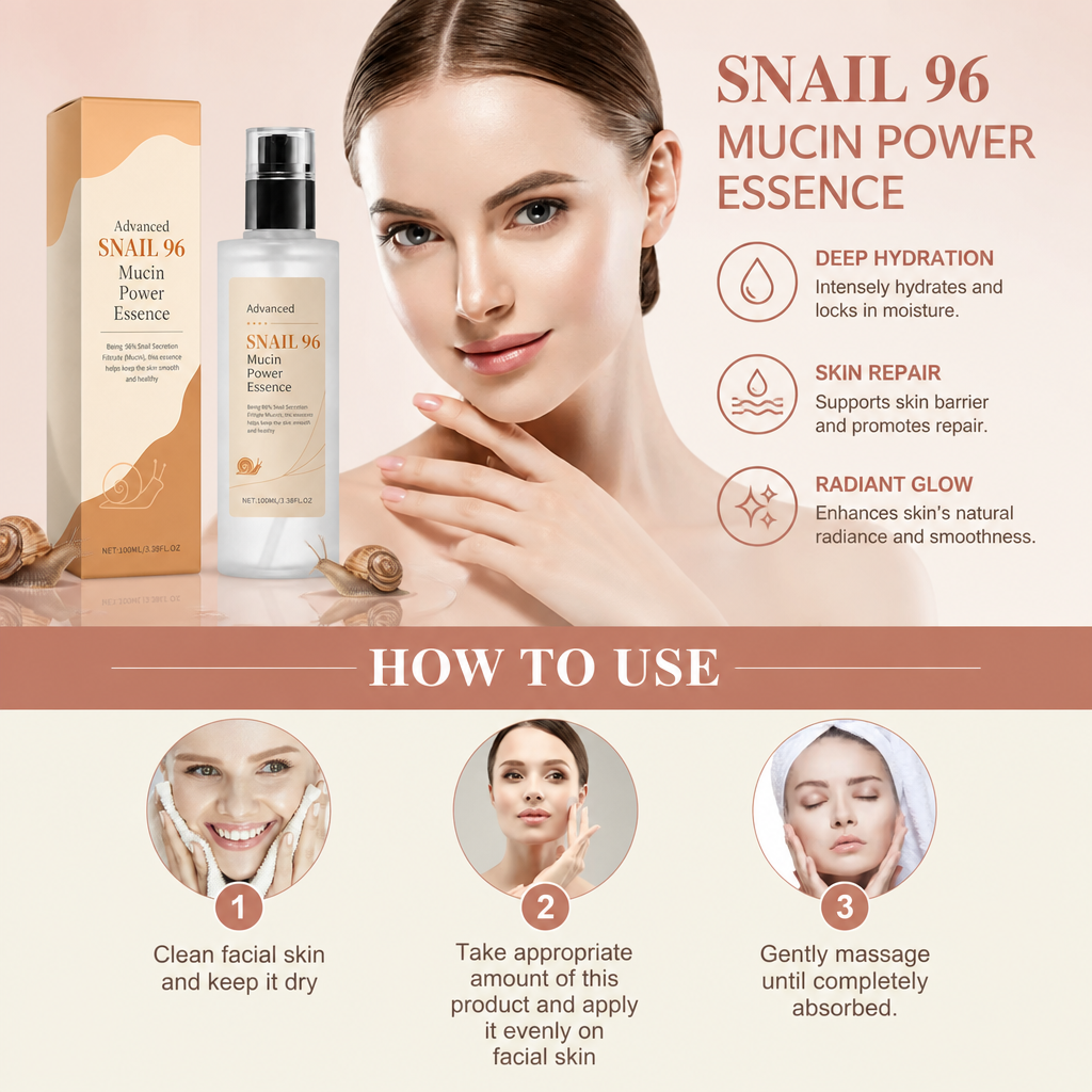 Snail Collagen Face Serum – Deep Hydration for Smooth, Radiant Skin