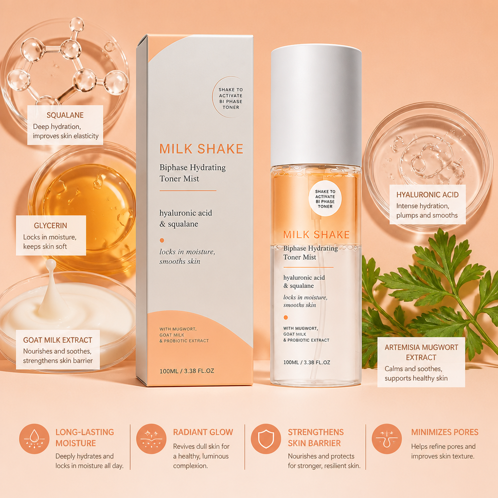 Bi-Phase Hydrating Essence Mist – Long-Lasting Moisture for Radiant Skin
