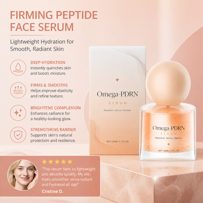 Firming Peptide Face Serum – Lightweight Hydration for Smooth, Radiant Skin