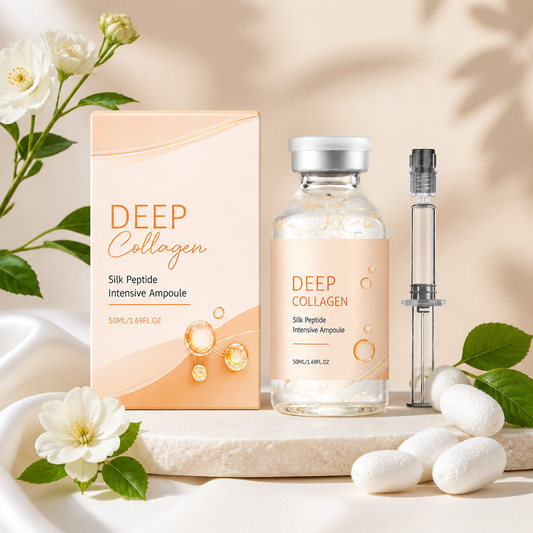 Silk Peptide & Collagen Ampoule – Deep Hydration for Smooth, Radiant Skin