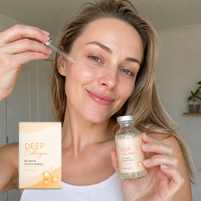 Silk Peptide & Collagen Ampoule – Deep Hydration for Smooth, Radiant Skin