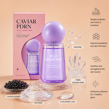 Caviar & Collagen Peptide Mist – Hydrating Spray for Smooth, Radiant Skin