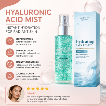 Hyaluronic Acid Mist – Instant Hydration for Smooth, Radiant Skin