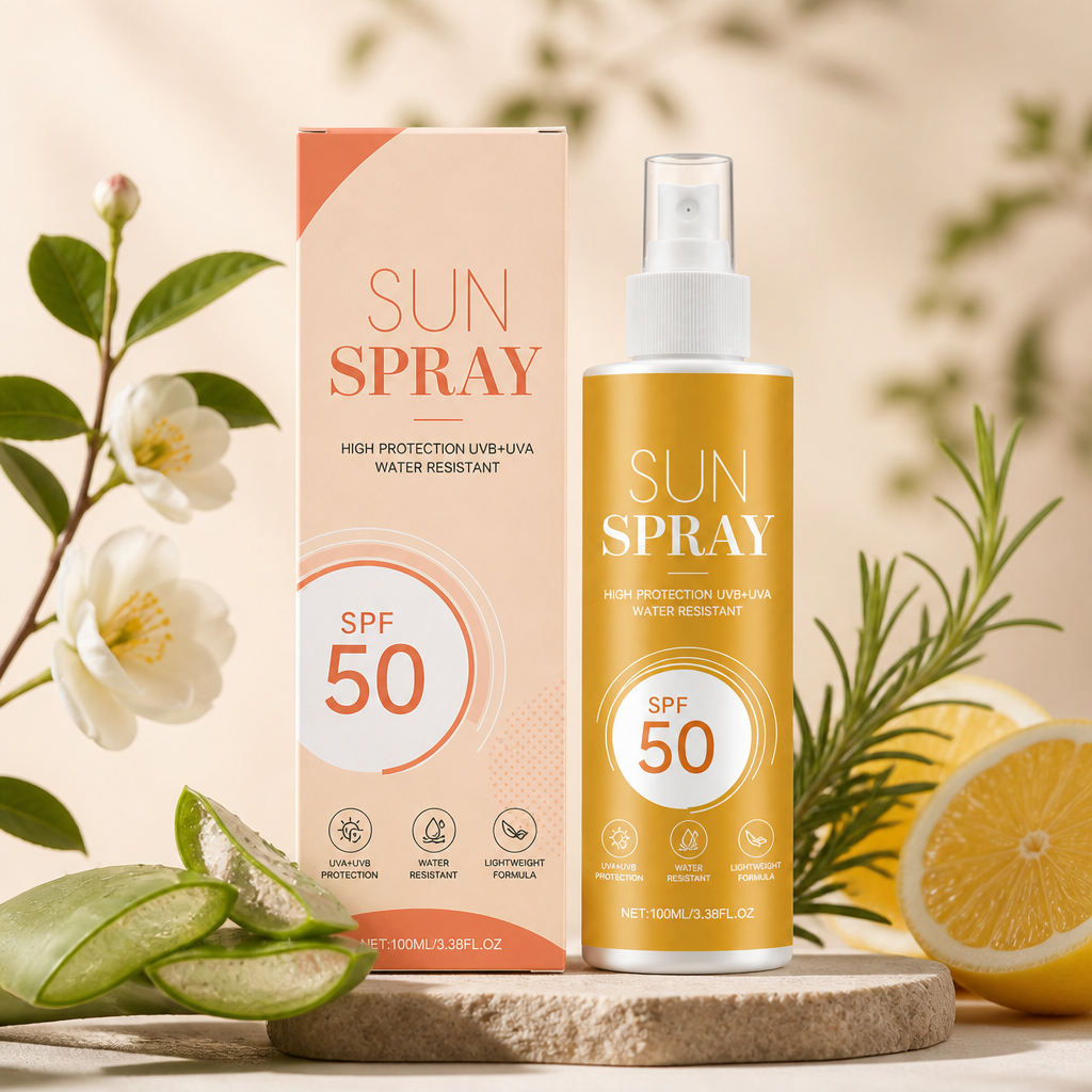 Hydrating SPF Face Mist – Lightweight Daily Sun Protection Spray