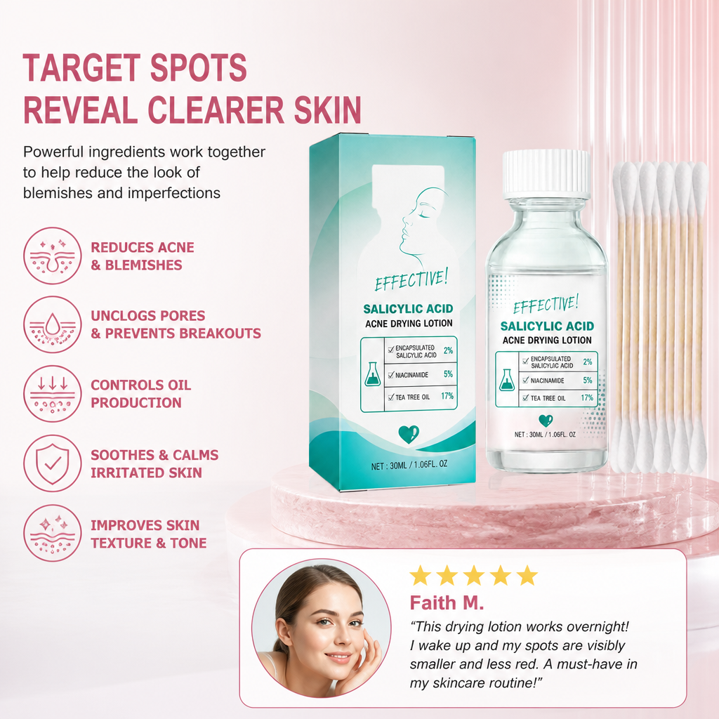 Niacinamide & Salicylic Acid Spot Gel – Clearer-Looking Skin Formula