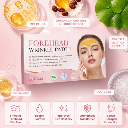 Collagen Forehead Wrinkle Patches – Hydrating Smoothing Care