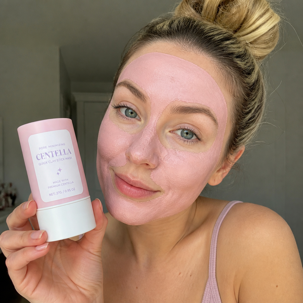 Pink Clay Face Mask – Deep Hydration for Soft, Refreshed Skin