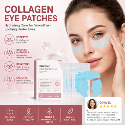 Collagen Eye Patches – Hydrating Care for Smoother-Looking Under Eyes
