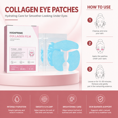 Collagen Eye Patches – Hydrating Care for Smoother-Looking Under Eyes