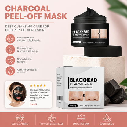 Charcoal Peel-Off Mask – Deep Cleansing Care for Clearer-Looking Skin