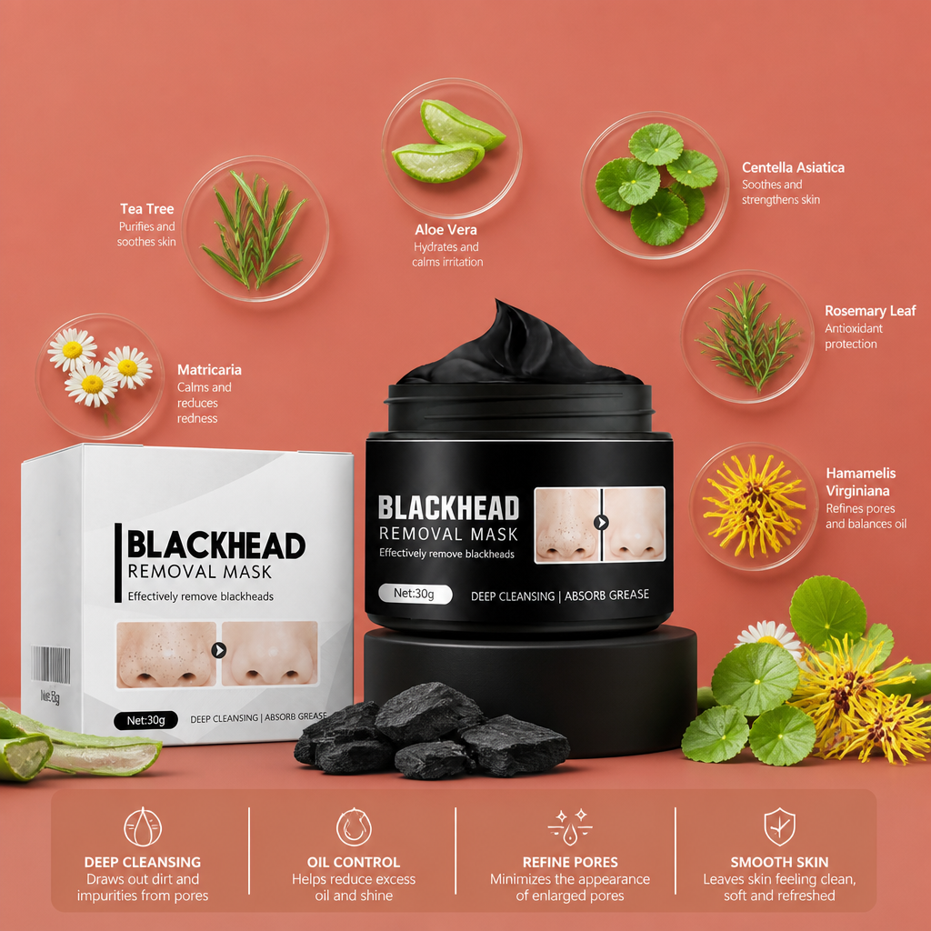 Charcoal Peel-Off Mask – Deep Cleansing Care for Clearer-Looking Skin