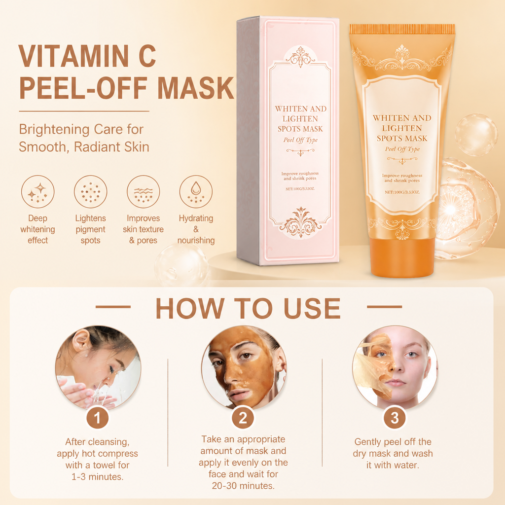 Vitamin C Peel-Off Mask – Brightening Care for Smooth, Radiant Skin