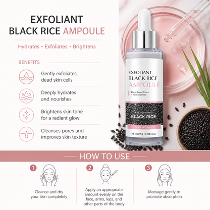 Black Rice Exfoliating Ampoule – Hydrating Care for Smooth, Radiant Skin