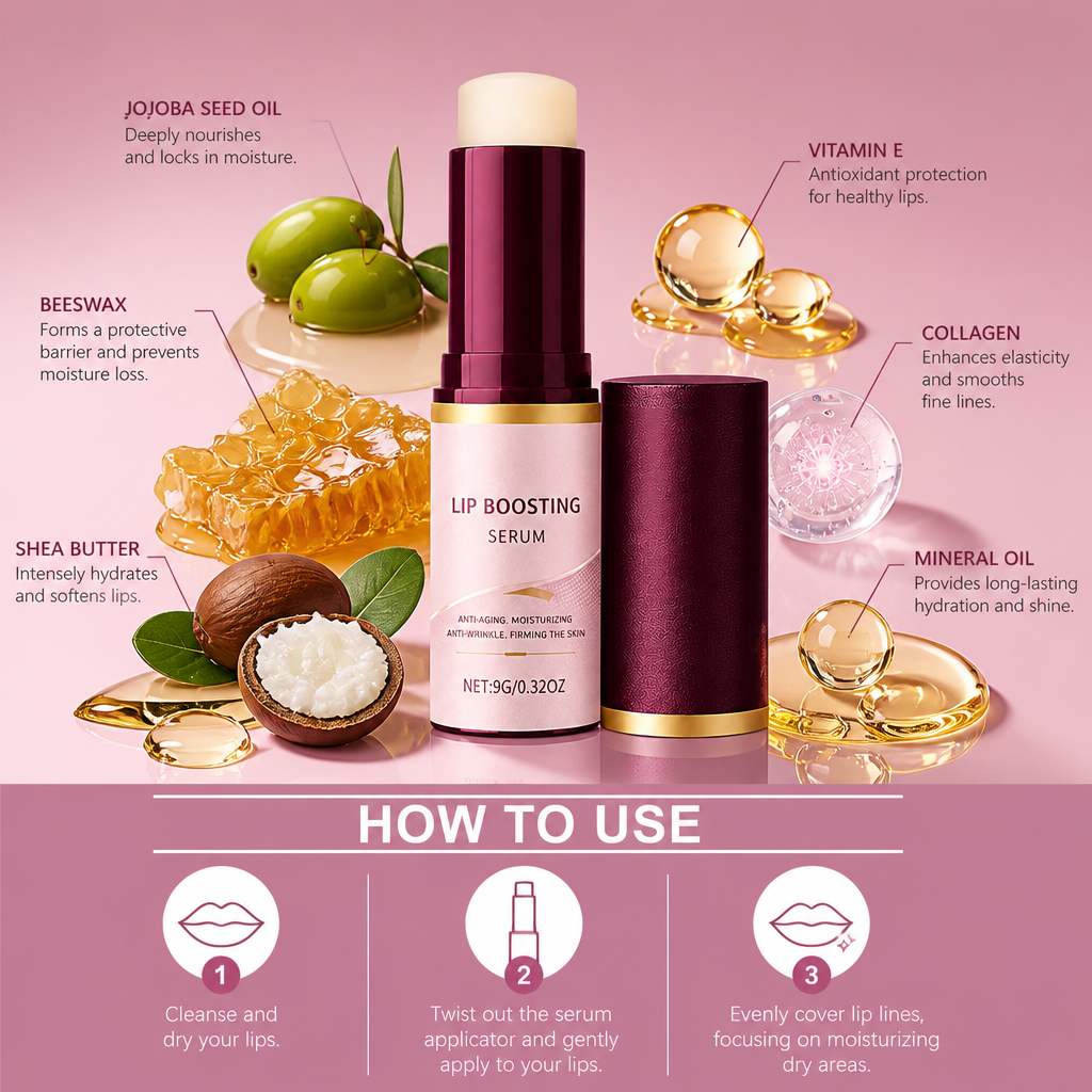 Collagen Lip Repair Serum – Deep Hydration for Soft, Smooth Lips