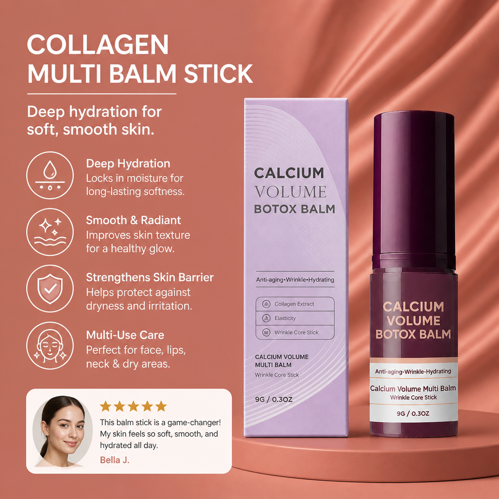 Collagen Multi Balm Stick – Deep Hydration for Soft, Smooth Skin