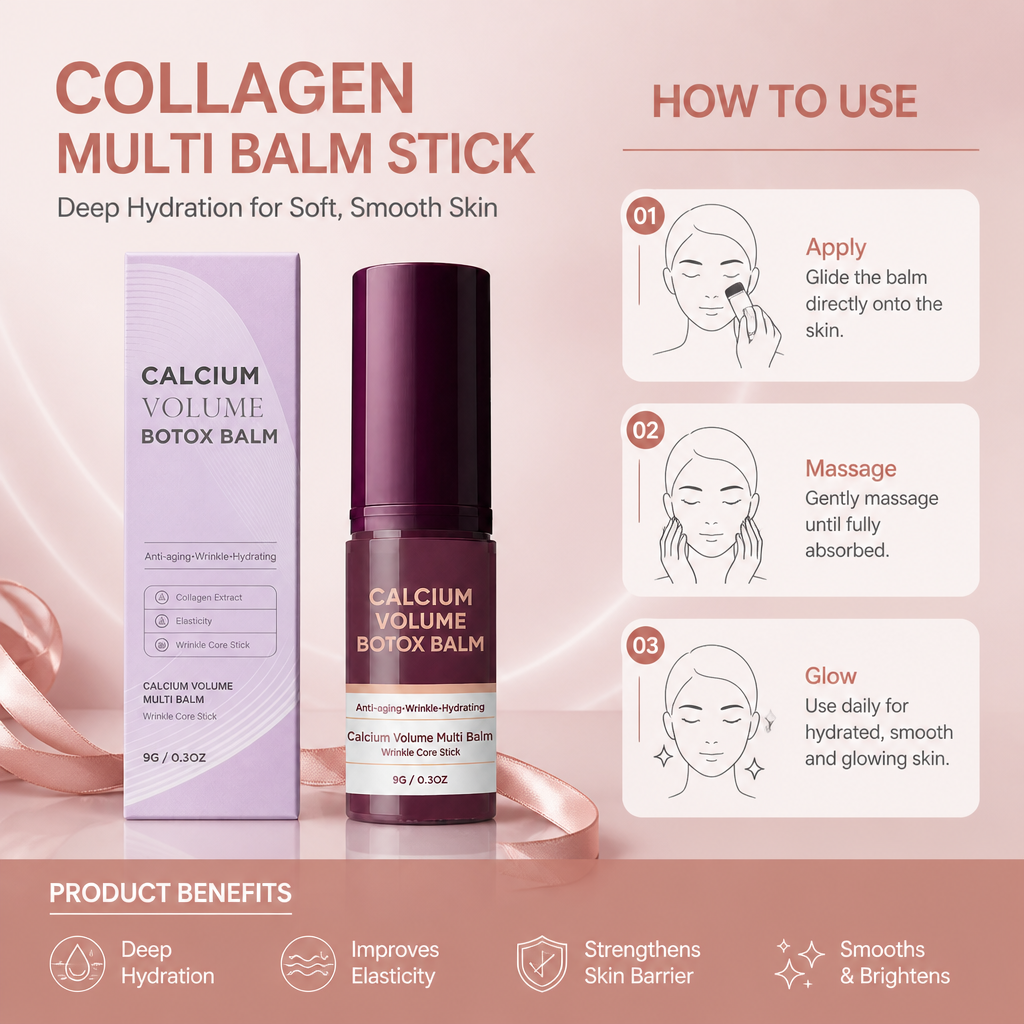 Collagen Multi Balm Stick – Deep Hydration for Soft, Smooth Skin